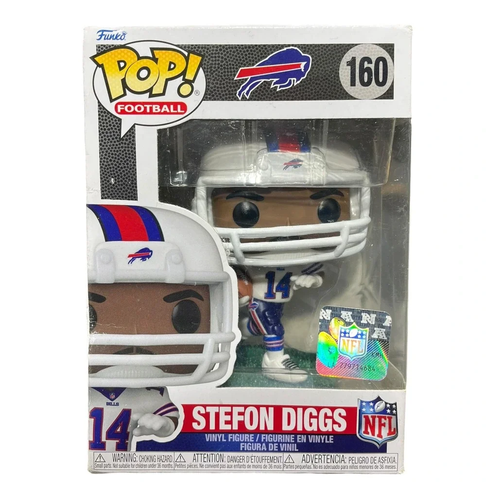 Funko Pop‎ Football Stefon Diggs Buffalo Bills 160 Vinyl Figure NFL